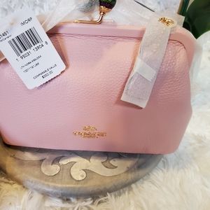 Coach Nora Kisslock Crossbody in Carnation